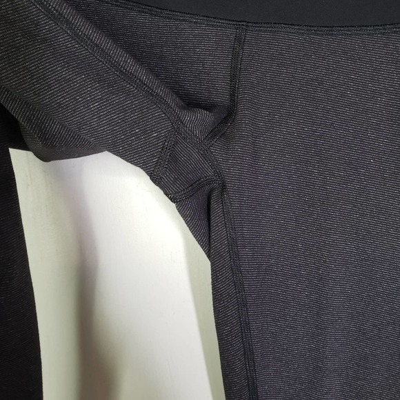 Lululemon Wunder Under‎ Pant High/Low Leggings 2? Wee Stripe Heathered Black - Picture 3 of 11
